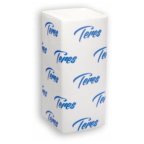 Купить Полотенца бумажные д/держ.Терес Стандарт 200л/пач 20пач/кор V-сло..., Teres, белый, Туалетная бумага и полотенца