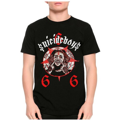 Футболка Dream Shirts Suicideboys - 666 Мужская черная L