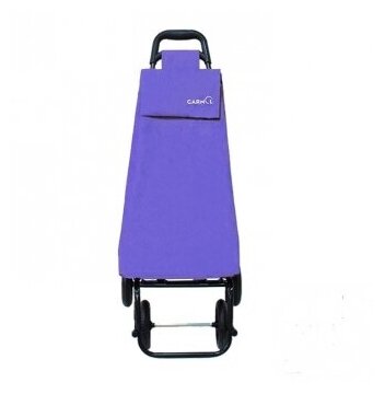 Сумка-тележка Garmol, 39х93х52 см, фиолетовый