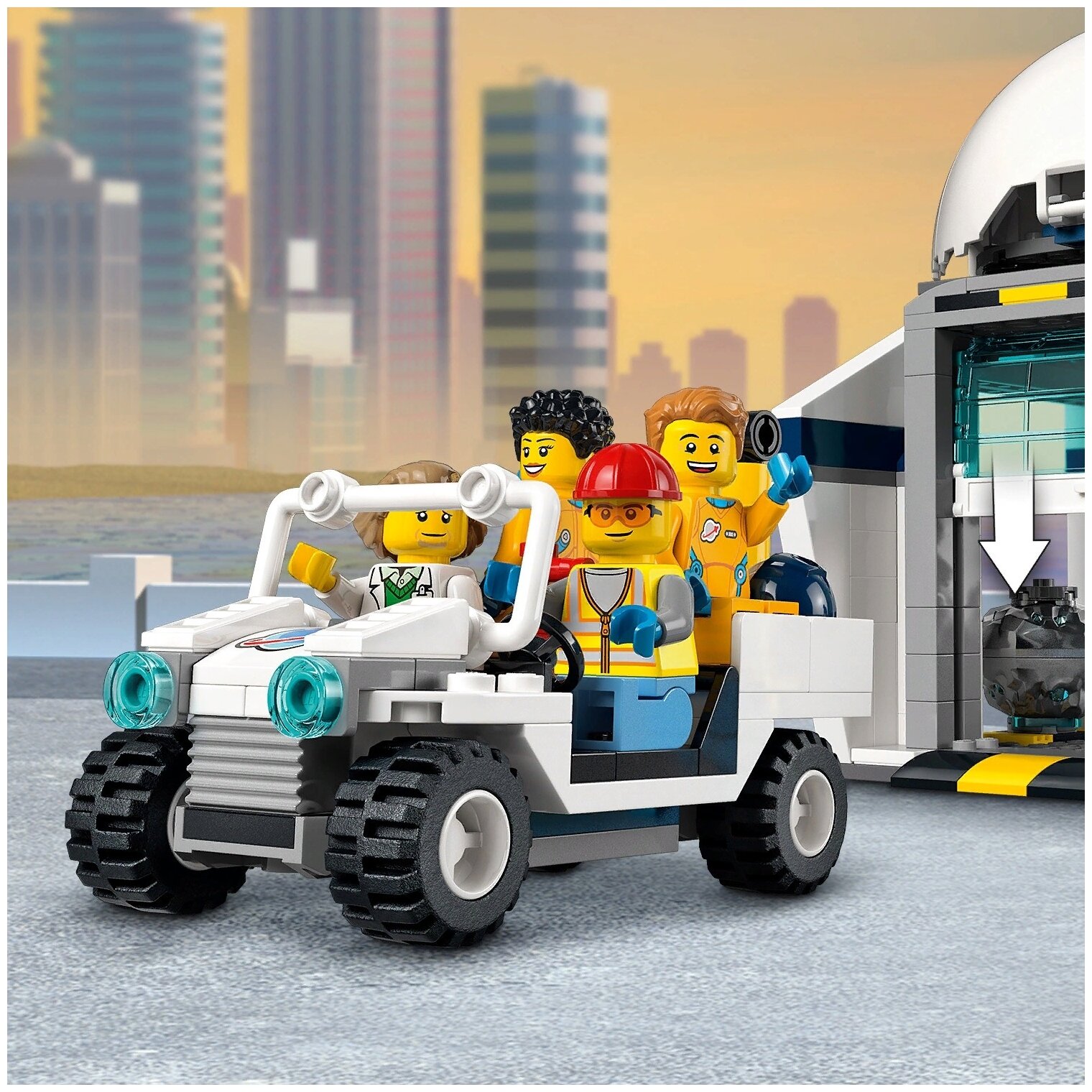 Конструктор LEGO City 60351 "Космодром" - фото №4
