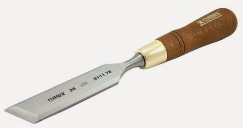 Изображение товара Косая левая стамеска с ручкой Narex Wood Line Plus 26 мм 811176