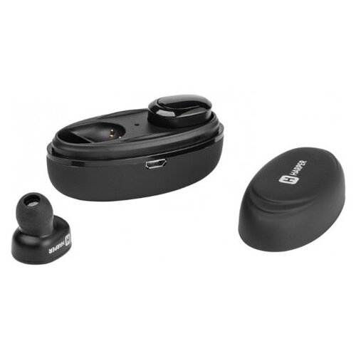 Гарнитура вкладыши Harper HB-509 черный беспроводные bluetooth в ушной раковине 287000₽