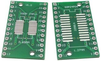 Двусторонняя SOP24 SSOP24 TSSOP24 печатная плата