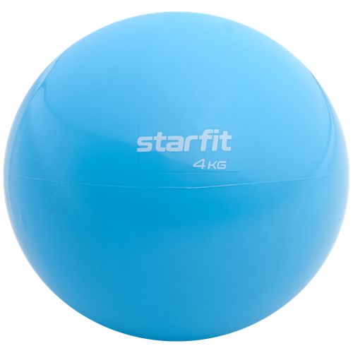 Медбол STARFIT GB-703 4 кг, синий пастель