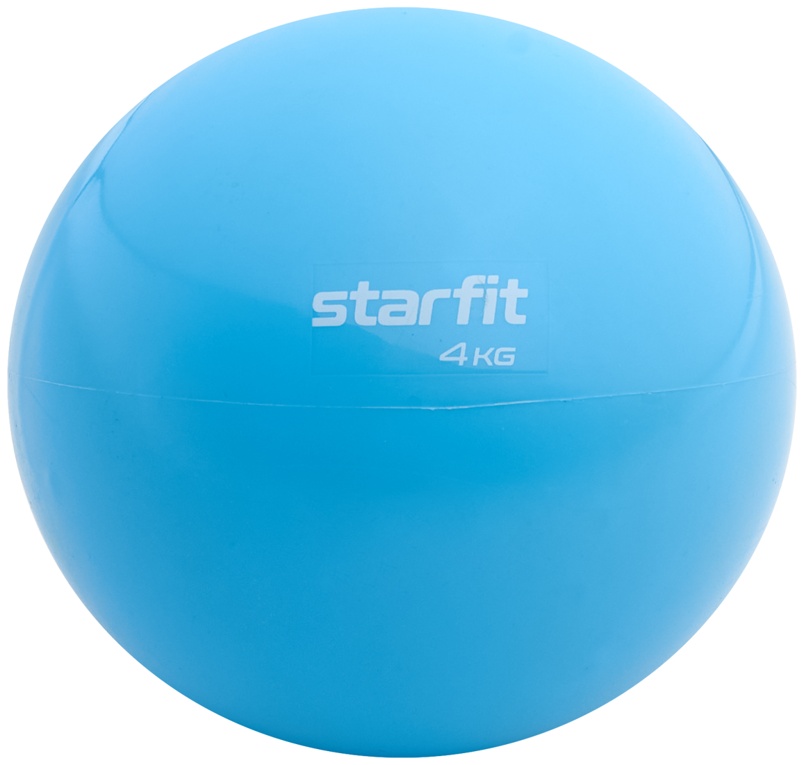 Медбол Starfit GB-703 4 кг, синий пастель