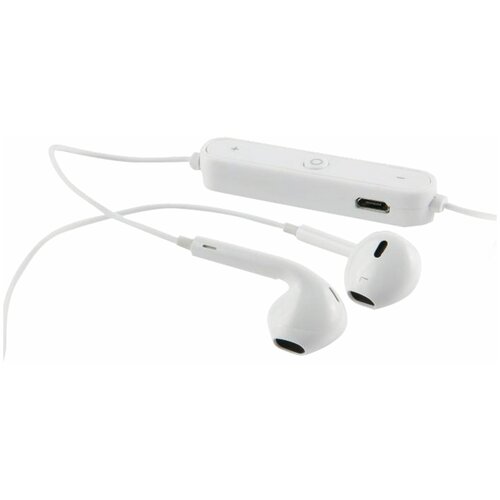 Наушники с микрофоном гарнитура RED LINE BHS-01 Bluetooth беспроводые белые 108900₽