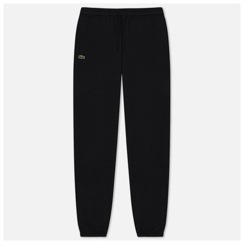 фото Мужские брюки lacoste sport fleece tennis чёрный , размер m