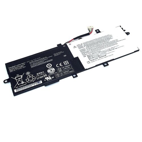 Аккумуляторная батарея для ноутбука Lenovo ThinkPad Helix (00HW005) 7.4V 4750mAh