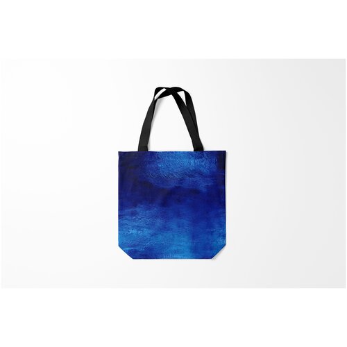 фото Сумка-шоппер / 40х40 см / популярные иллюстрации / искусство мазки дождя burnettie