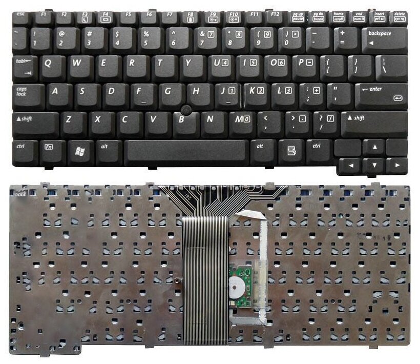 Клавиатура для ноутбука HP Compaq nc4000 русская черная 1020₽