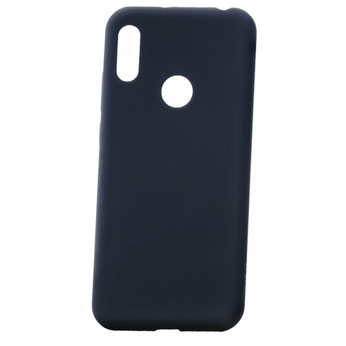 фото Чехол на huawei y6 2019 kruche silicone plain midnight blue кruче