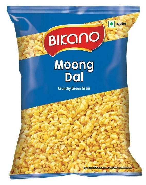 Соленый маш MOONG DAL, пластиковый пакет, 200 г