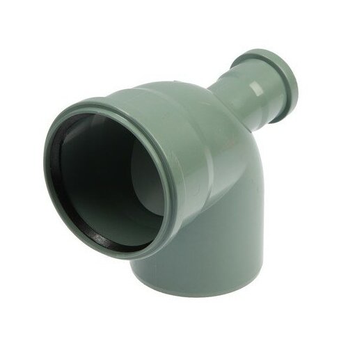 Спецотвод канализационный FLEXTRON, внутренний, d=110 мм с выходом 50 мм, задний отвод канализационный flextron внутренний 110 мм 30°