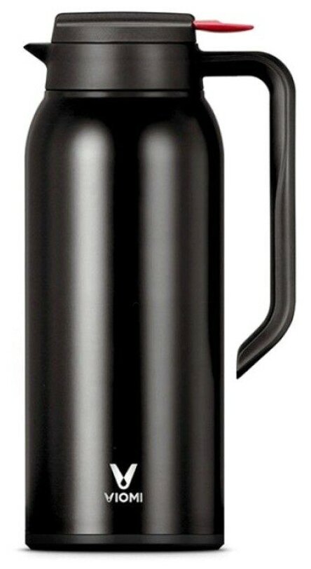 Термос Xiaomi Viomi Steel Vacuum Pot 1.5L черный - фотография № 1