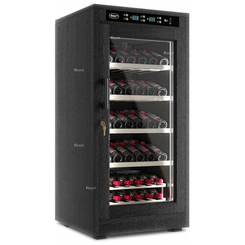 Винный шкаф на 66 бутылок Cold Vine Modern C66-WB1 черный