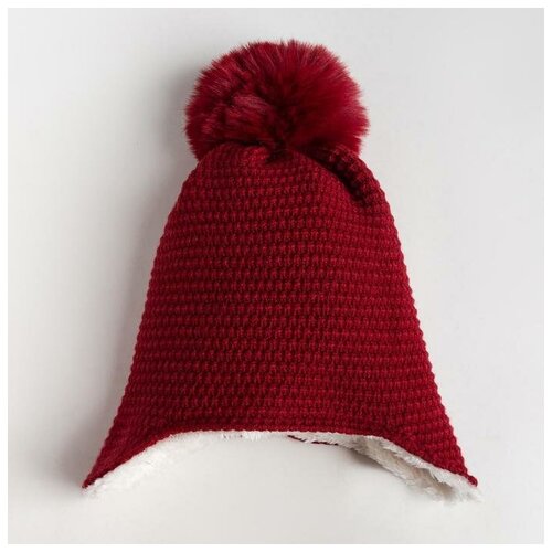 Шапка для девочки MINAKU цв красный р-р 50-52 471₽