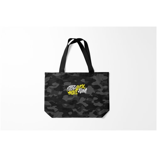 фото Сумка-шоппер / 46х35 см / геймерам / разные игры glhf глхф камуфляж burnettie