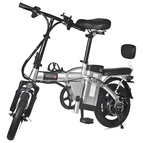 Электровелосипед Jetson V2-M 350W (48V/12Ah) (Серый)