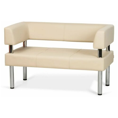 Виктори Диван двухместный (Ecotex 3001 черный)