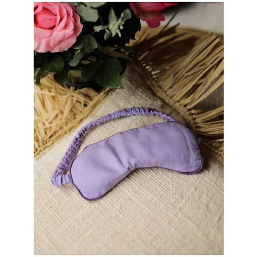 Маска для глаз для йоги, сна и путешествий с натуральной лавандой и семенем льна NiiDRA