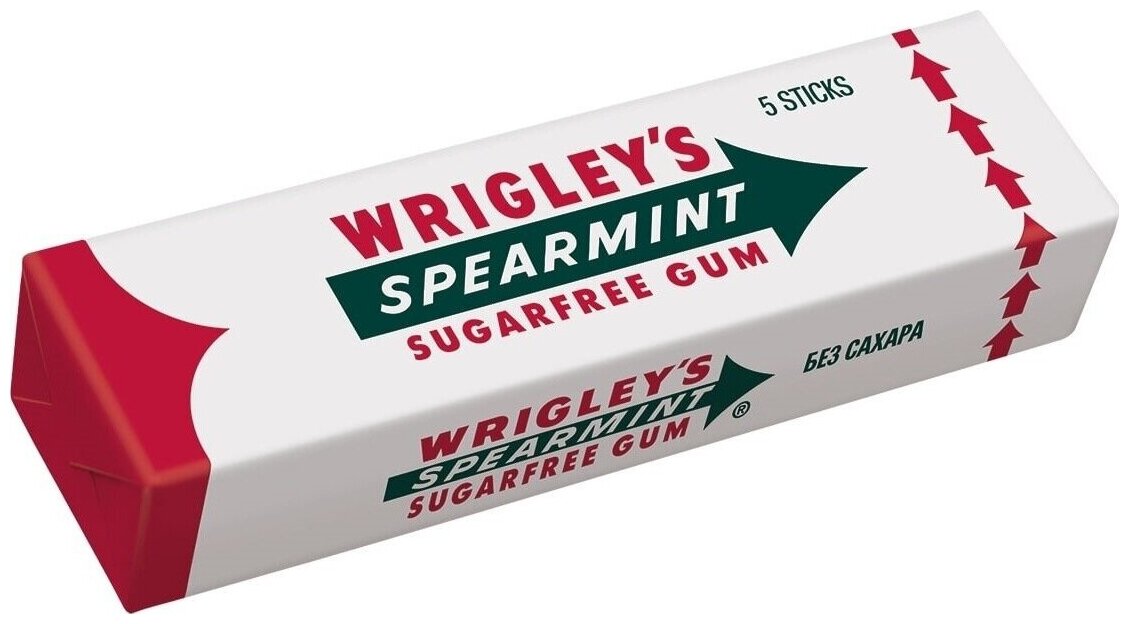 Жевательная резинка Wrigley'spearmint 13 г