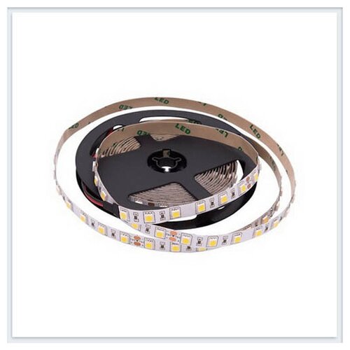 СВГ Лента светодиодная стандарт SMD 5050, 60 LED/м, 14,4 Вт/м, 12В , IP20, Цвет: Теплый белый