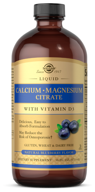 Solgar Liquid Calcium Magnesium Citrate with...