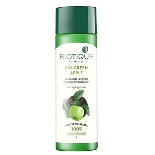 Шампунь-кондиционер Био зеленое яблоко (Bio Green Apple Shampoo & Conditioner), 120 мл