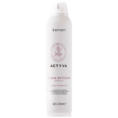 Спрей для защиты волос Kemon Colore Brillante Spray, 200 мл защитный аэрозоль kemon actyva bellessere heat protection velian