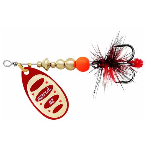 фото Блесна вращающаяся sprut alba ball system #2 rg