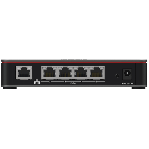 Biamp TesiraConnect TC-5 пятипортовый AVB коммутатор с питанием PoE+