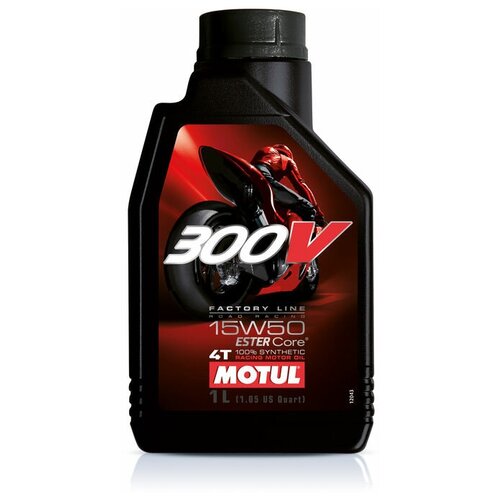 фото Моторное масло motul 4t 300v road racing fl 15w-50 1л 104125