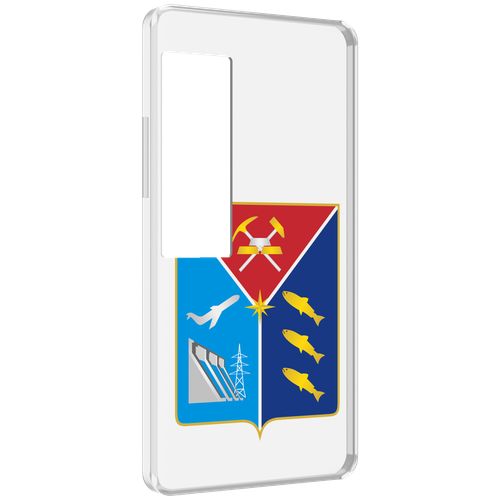 Чехол MyPads герб-магаданская-область для Meizu Pro 7 Plus задняя-панель-накладка-бампер
