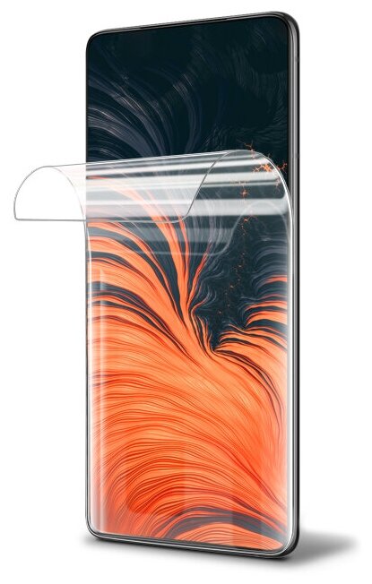 Защитная пленка на OnePlus 8T, на Экран прозрачная гидрогелевая с олеофобным покрытием силиконовая клеевая основа полноклеевое Brozo