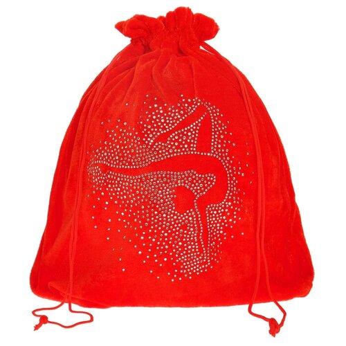 фото Чехол для мяча «гимнастка», цвет красный, 35 × 36 см нет бренда