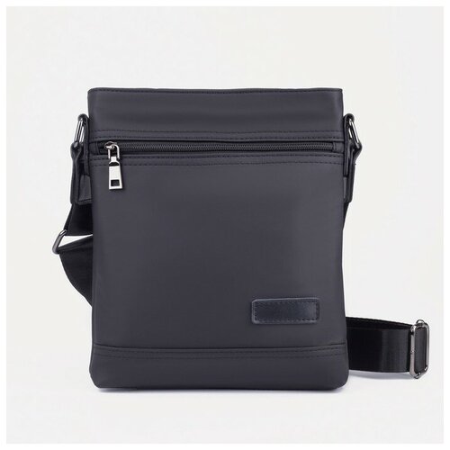 фото Сумка, отдел на молнии, 2 наружных кармана, водонепроницаемая, цвет черный./в упаковке шт: 1 magic store