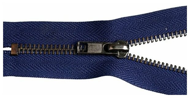 Молния MaxZipper джинсовая оксид №5, 18см н/р цв. F330 т. синий уп.50шт