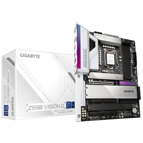 Материнская плата GIGABYTE Z590 VISION G LGA1200 ATX 2611400₽
