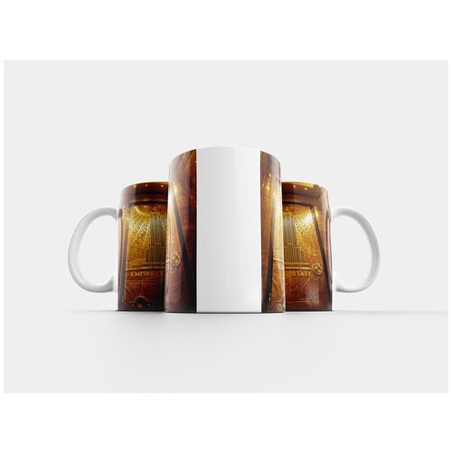 фото Кружка "соединенные штаты, нью-йорк, манхэттен" 320 мл lotsprints