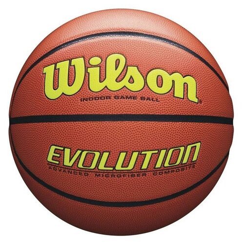фото Баскетбольный мяч wilson evolution, р. 7 желтый