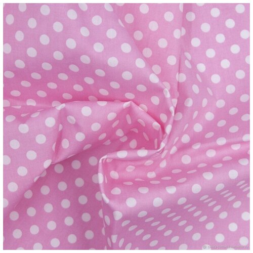 фото Наволочка бязь розовый горох чудо-подушка smart textile, c0041, 350 х 35 см