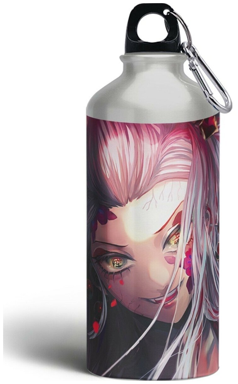 Бутылка спортивная/туристическая фляга аниме клинок рассекающий демонов - 6375