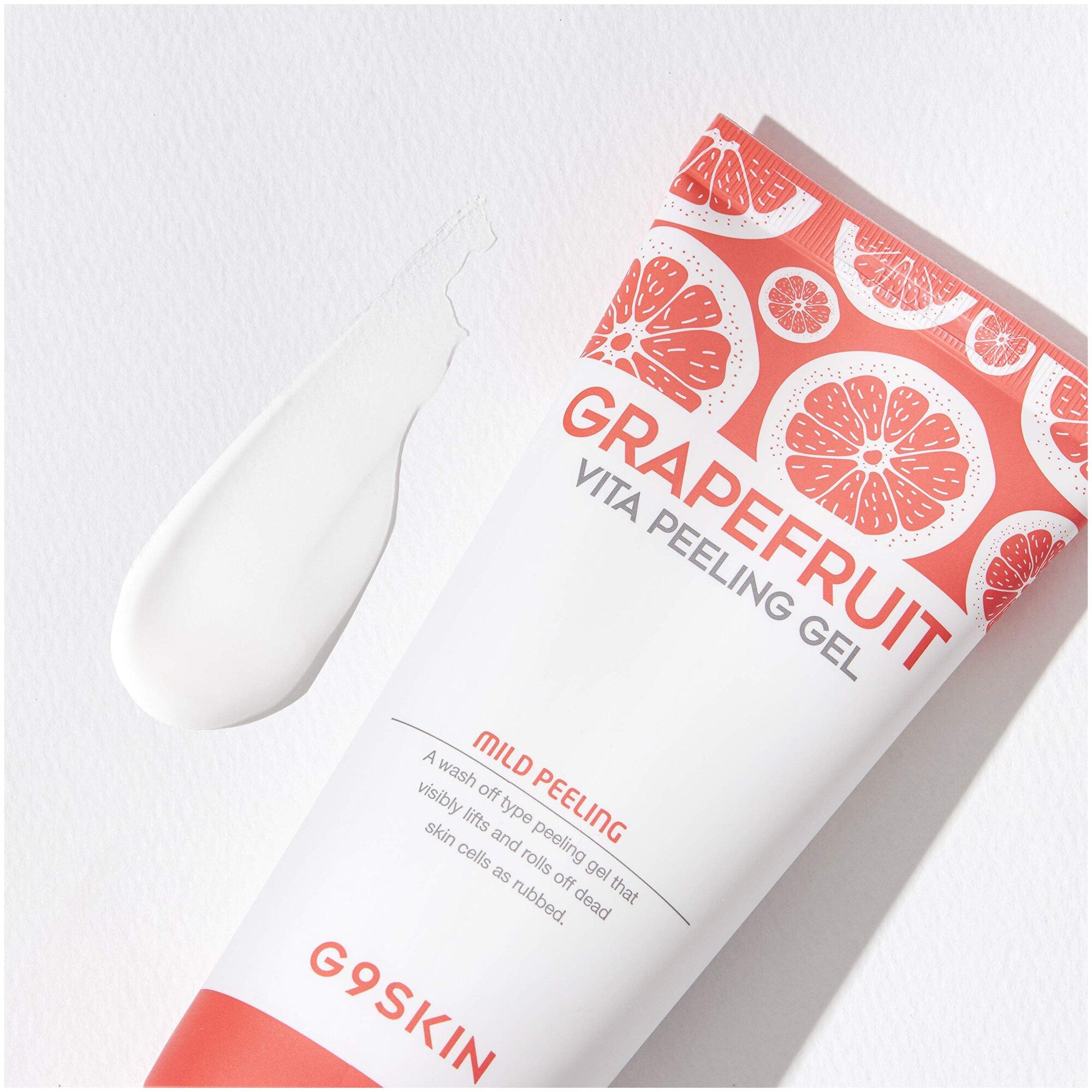 Гель-скатка для лица G9SKIN Grapefruit Vita Peeling Gel 150ml - фото №2