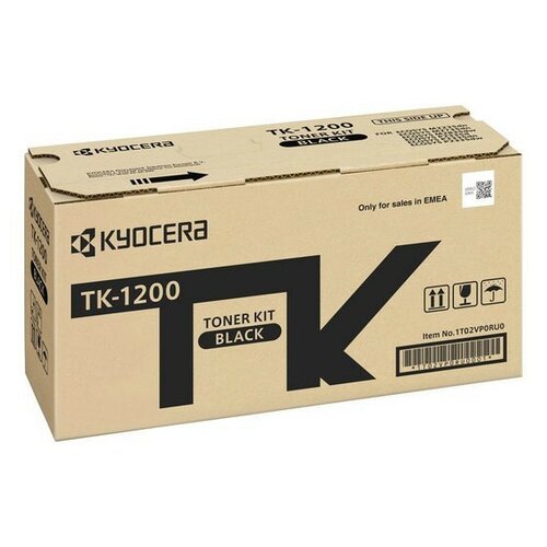 Тонер-картридж Kyocera TK-1200 чер. для ECOSYS M2235/P2335/M2735/M2835 картридж easyprint lk 1200 tk 1200 для принтера kyocera ecosys m2235 m2735 m2835 p2335