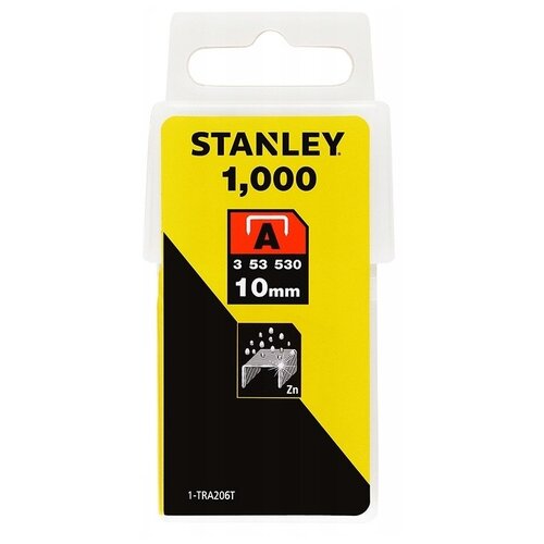 STANLEY для пистолета, 1-TRA206T, 10 мм, 1000 шт.