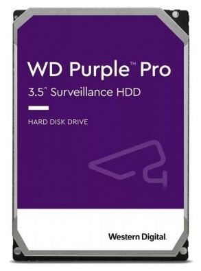 Western digital 8TB WD Purple PRO (WD8001PURP) {Serial ATA III, 7200- rpm, 256Mb, 3.5