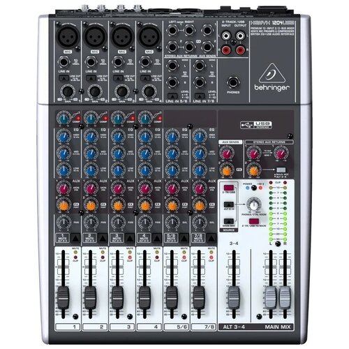 Микшерный пульт BEHRINGER Xenyx 1204USB behringer xenyx qx1832usb микшерный пульт