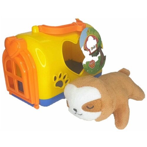 Мягкая игрушка ленивец с домиком Cute Pets (Цвет: Коричневый)