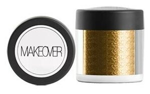 MAKEOVER, Star powder, Рассыпчатые тени, Gold, 3,5 г