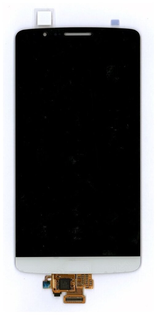 Дисплей для LG G3 D855 черный с белым